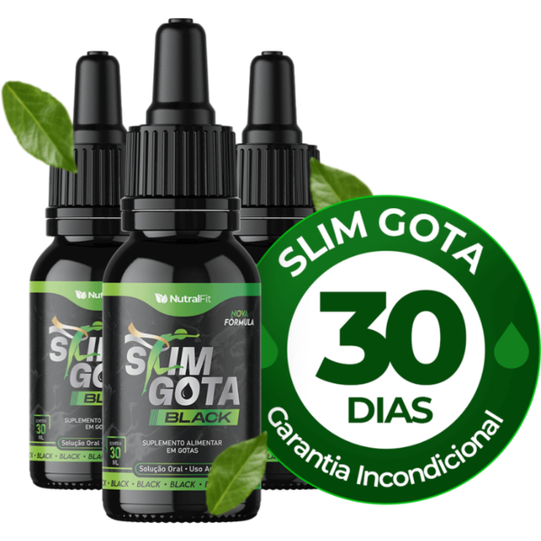 SLIM GOTA BLACK: Descubra o Poder em Cada Gota do Nosso Tratamento Revolucionário! 30 dias de garantia